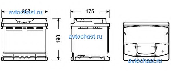 рисунок EA530 EA530 EXIDE ФОТО