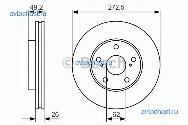 0986479R45 BOSCH 