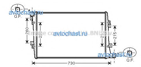 VWA2255 AVA QUALITY COOLING 