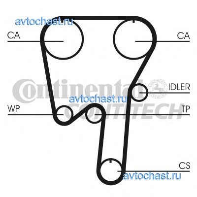 CT979WP1 CONTITECH 