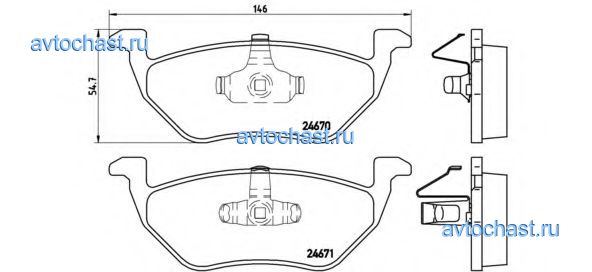 P24085 BREMBO ФОТО
