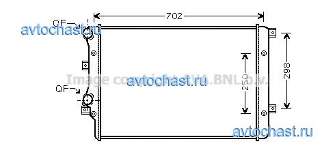 VW2206 AVA QUALITY COOLING 