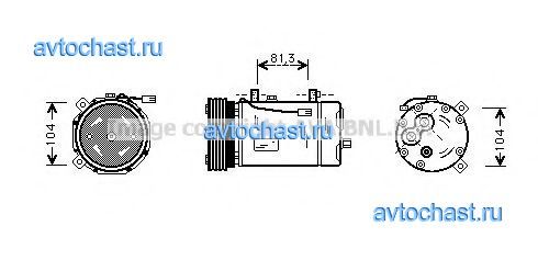 FDAK267 AVA QUALITY COOLING 