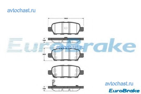 5502222257 EUROBRAKE 