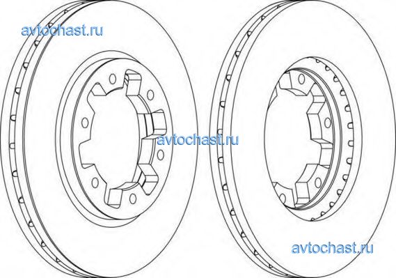 рисунок DDF464 DDF464 FERODO ФОТО