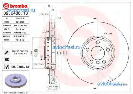 09C40613 BREMBO ����