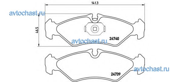 P50081 BREMBO 