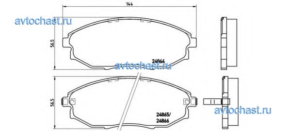 P10007 BREMBO 