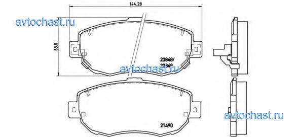 P83037 BREMBO 