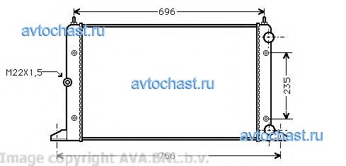 VWA2134 AVA QUALITY COOLING 