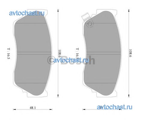 0986AB2069 BOSCH 