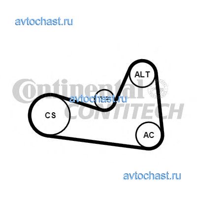 6PK1200K1 CONTITECH 