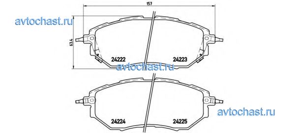 P78017 BREMBO 