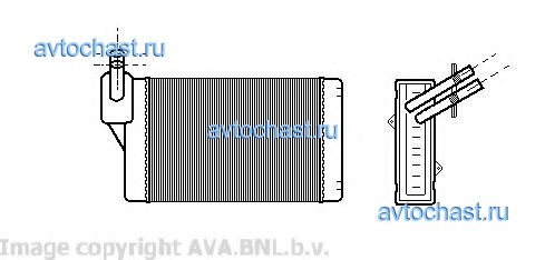 VW6060 AVA QUALITY COOLING 