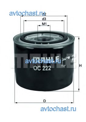 OC222 KNECHT/MAHLE 