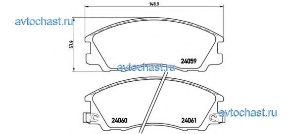 P30017 BREMBO 