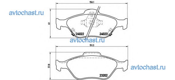 P83085 BREMBO 