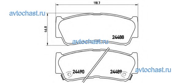 P30037 BREMBO 