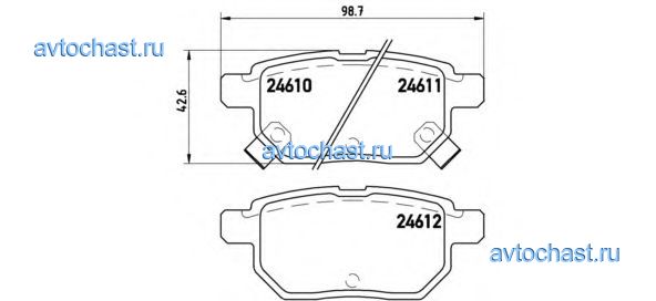 P83083 BREMBO 