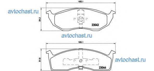 P11008 BREMBO 