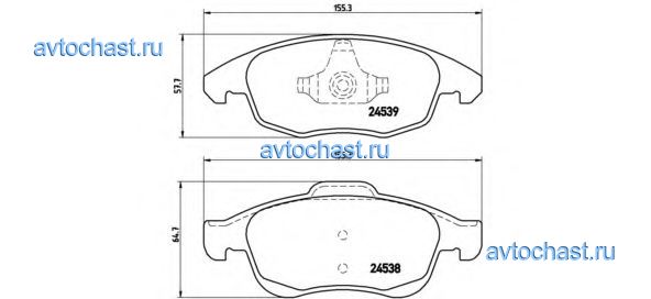 P61083 BREMBO 