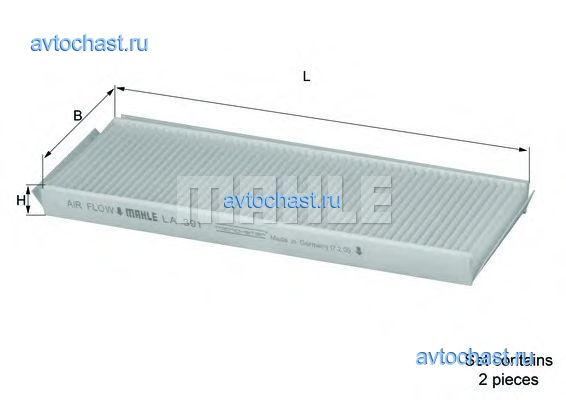 LA391S KNECHT/MAHLE 