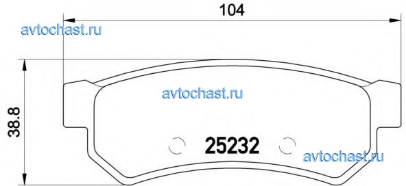 P10053 BREMBO 