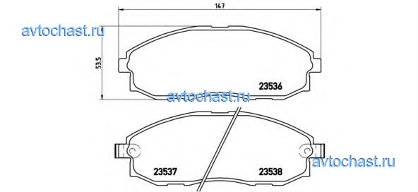 P30010 BREMBO 