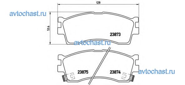 P30016 BREMBO 