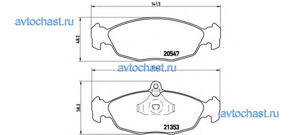 P59011 BREMBO 