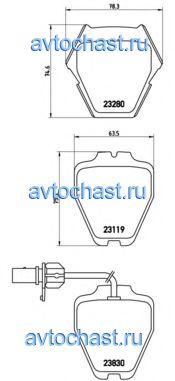 P85067 BREMBO 