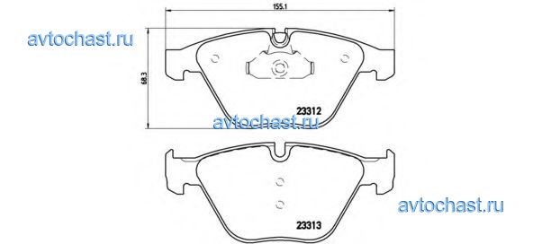 P06054 BREMBO 