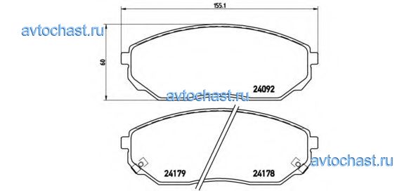 P30019 BREMBO 