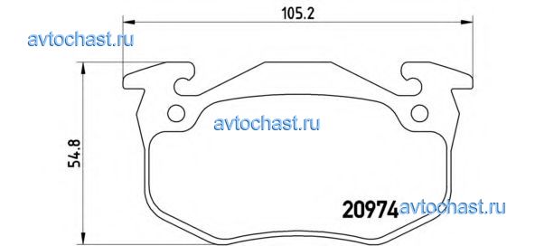 P61032 BREMBO 