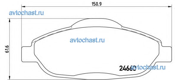 P61101 BREMBO 