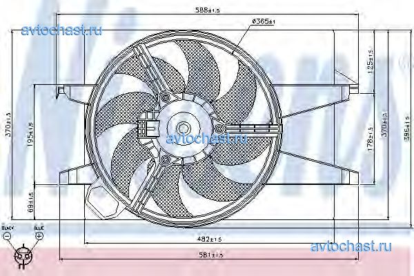 85032 NISSENS ФОТО