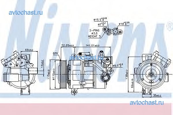 89086 NISSENS ФОТО