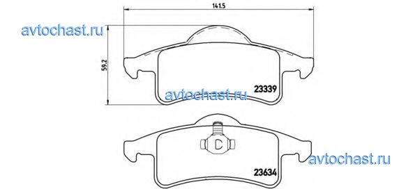 P37006 BREMBO 