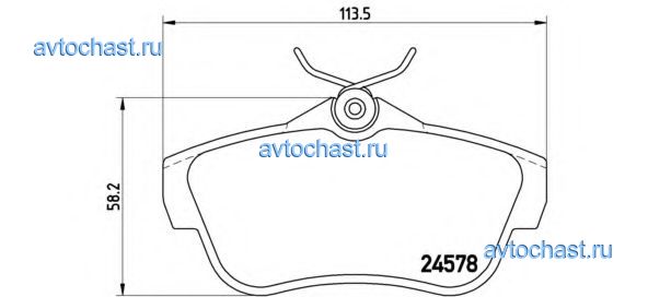 P61095 BREMBO 