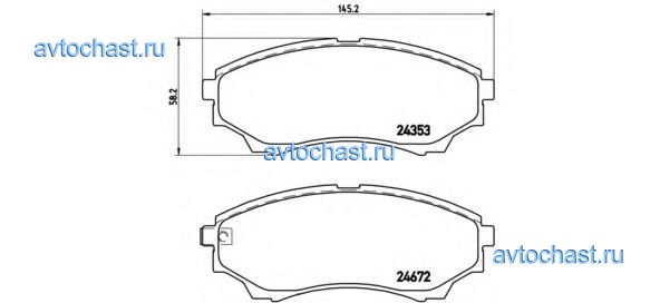 P24086 BREMBO 