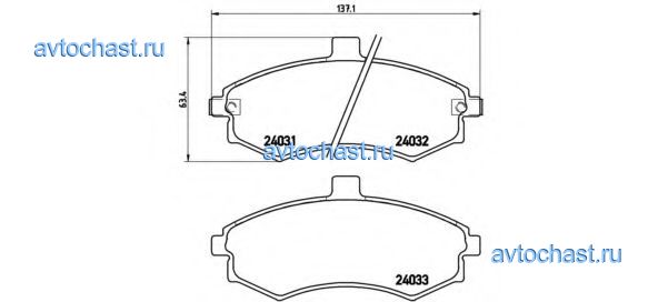 P30020 BREMBO 