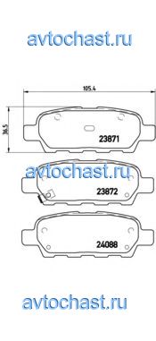 P56046 BREMBO 