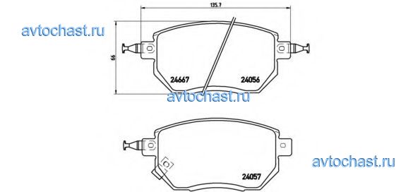 P56051 BREMBO 