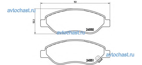 P59053 BREMBO 