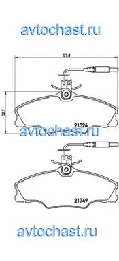 P61056 BREMBO 