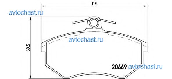 P85092 BREMBO 