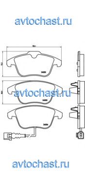 P85112 BREMBO 