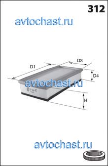 ELP3893 MECAFILTER 