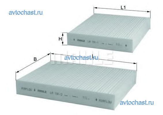 LA191S KNECHT/MAHLE 