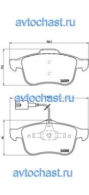 P23103 BREMBO 